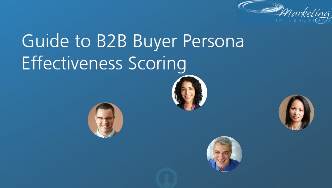 Score Your Personas